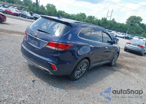 2017 Hyundai Santa Fe Se из США, поврежденный, VIN KM8SM4HF6HU169615